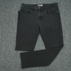 Travis Mathew Jeans Mens 32x30 Black Legacy Featherweight 5 Pocket Straight